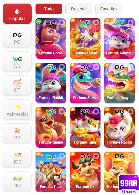 Experiência de Jogos 99rr.com